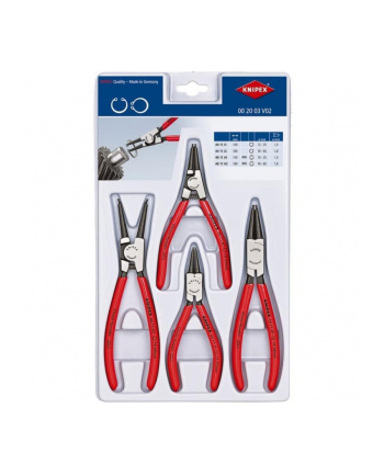 Knipex Szczypce Segera Do Pierścieni Osadczych Zestaw (00 20 03 v02)