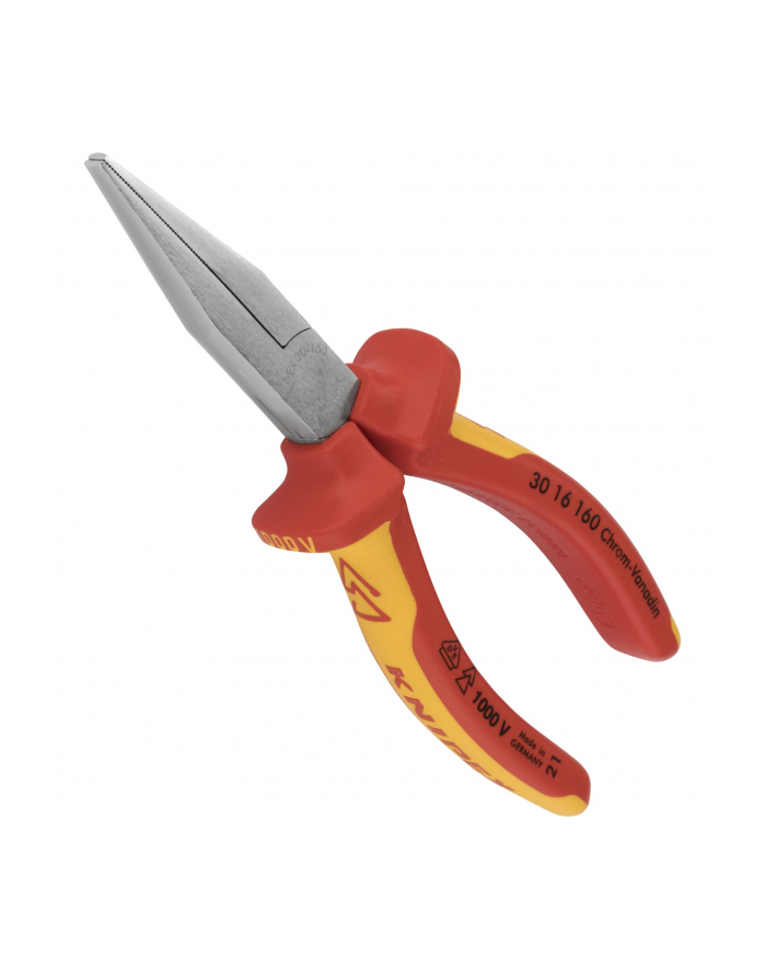 Knipex Szczypce płaskie wydłużone VDE 160mm 30 16 160 główny