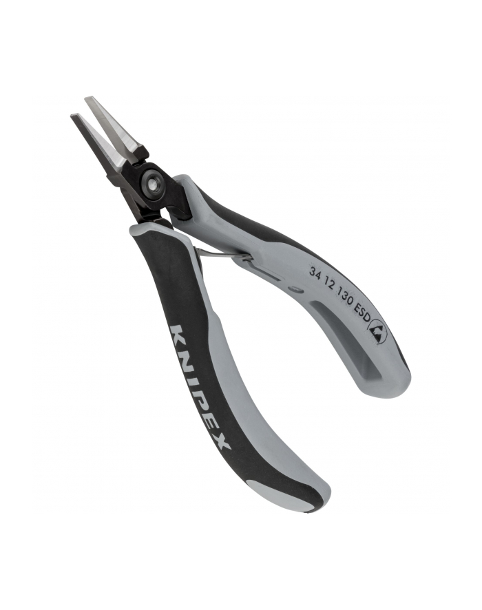 Knipex Szczypce precyzyjne płaskie dla elektroników 130mm ESD 34 12 130 główny