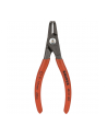 Knipex Szczypce SEEGERA do pierścieni osadczych wewnętrzne wygięte 8-13mm 130mm PCV 48 21 J01 - nr 1