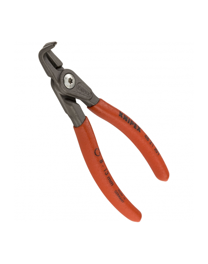 Knipex Szczypce SEEGERA do pierścieni osadczych wewnętrzne wygięte 8-13mm 130mm PCV 48 21 J01 główny