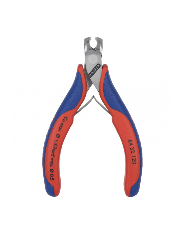 Knipex Szczypce precyzyjne tnące czołowe dla elektroników 120mm DWK KN 64 32 120 główny