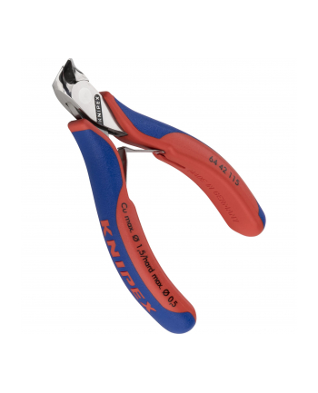 Knipex Szczypce precyzyjne tnące czołowe dla elektroników 115mm 64 42 115 nr 1