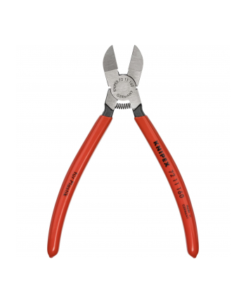 Knipex Szczypce boczne tnące do tworzyw 160mm 45' PCV 72 11 160