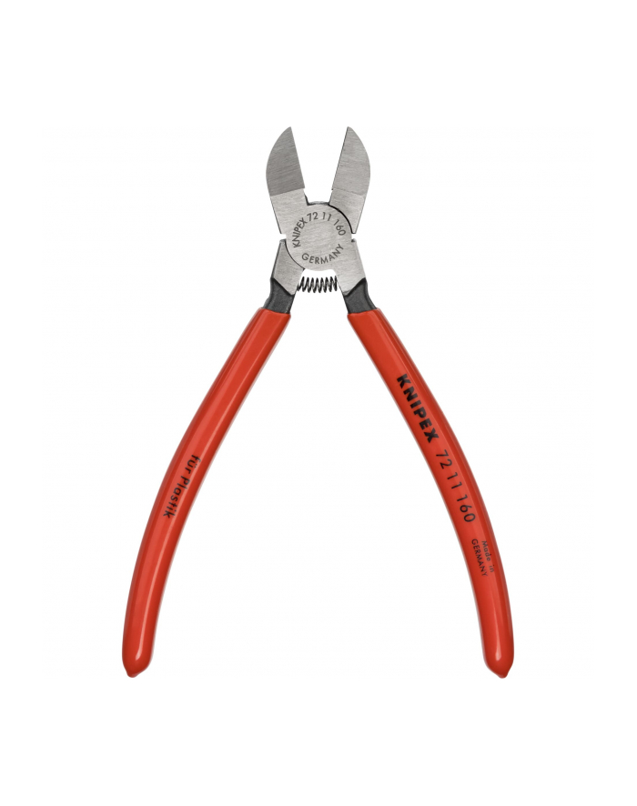 Knipex Szczypce boczne tnące do tworzyw 160mm 45' PCV 72 11 160 główny