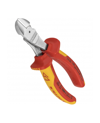 Knipex Szczypce do drutu boczne wzmocnione 160mm VDE 7406160