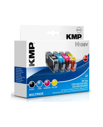 KMP MULTIPACK H108V - Kartridż z tuszem Czarny (17128005)