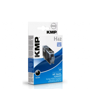 KMP H62 INK Czarny COMP. W. HP CN 684 EE No. 364 XL (KMPH62)