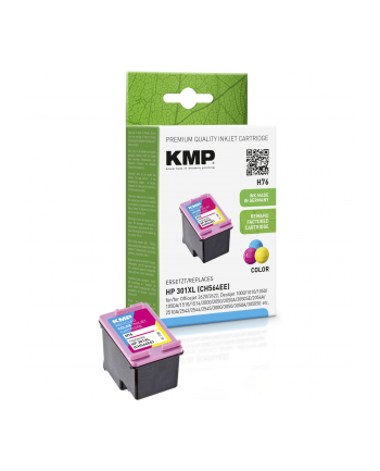 KMP H75 = HP 301XL CH563EE Czarny Zamiennik 1132434 (KMPH75)