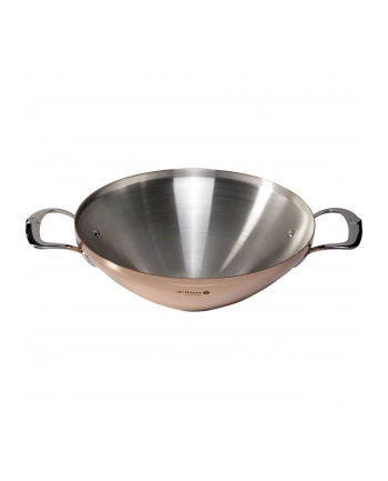 De Buyer Wok Miedziany Do Płyt Indukcyjnych 32 Cm Prima Matera (Db624732)