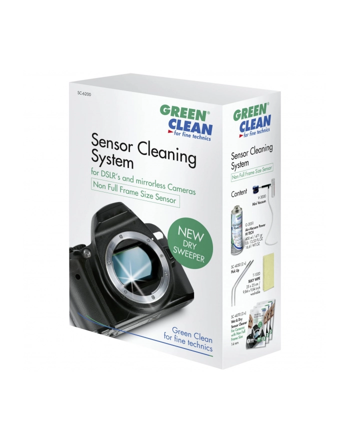 Green Clean Zestaw czyszczący do aparatu, non full frame (SC-6200) główny