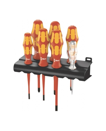 Wera Zestaw Kraftform Plus Seria 100 +próbnik napięcia +wieszak 160 iS/7 (05006480001) nr 1
