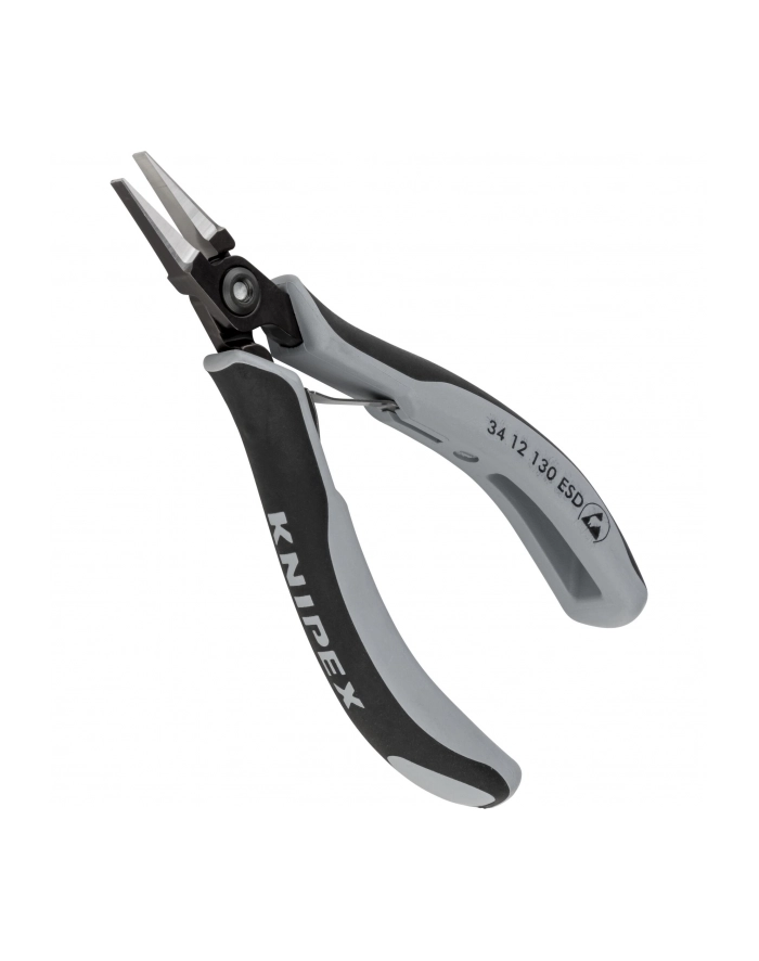 Knipex Szczypce precyzyjne płaskie dla elektroników 130mm ESD 34 12 130 główny