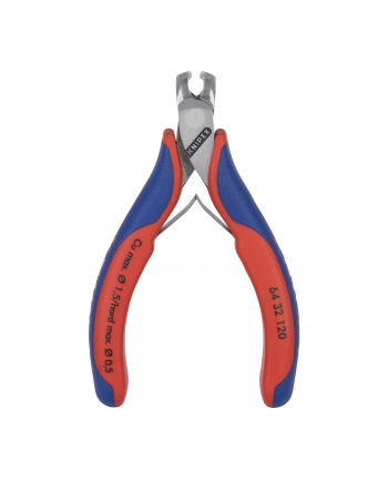 Knipex Szczypce precyzyjne tnące czołowe dla elektroników 120mm DWK KN 64 32 120 nr 1