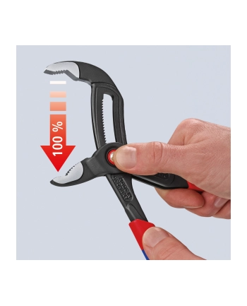 Knipex Szczypce nastawne ''Cobra'' do rur, zamykanie rękojeścią, dwukomponentowe 87 22 250 nr 2