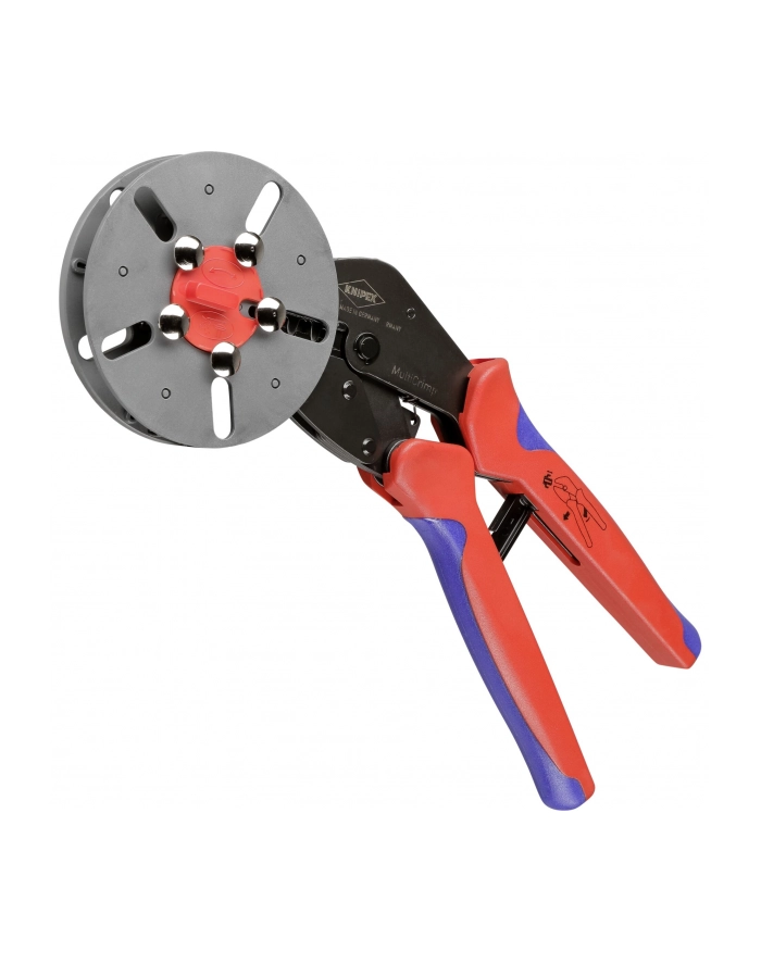 Knipex MultiCrimp Szczypce do zagniatania z magazynkiem wymiennym 973301 główny