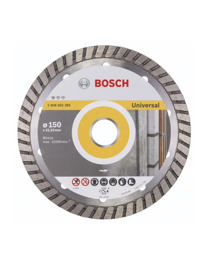 Bosch Diamentowa tarcza tnąca Professional for Universal 150mm 2608602395 główny