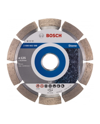 Bosch Diamentowa tarcza tnąca Professional for Stone 125mm 2608602598 nr 2