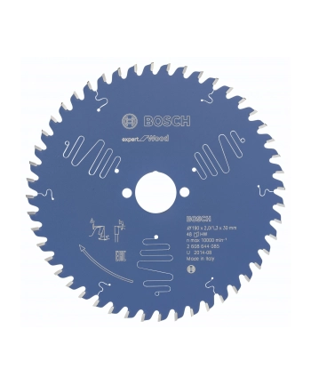 Bosch Tarcza pilarska Expert for Wood 190x30x2,0mm 48 2608644085 nr 2