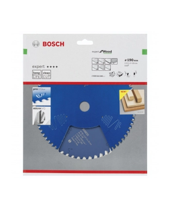 Bosch Tarcza pilarska Expert for Wood 190x30x2,0mm 48 2608644085 nr 1