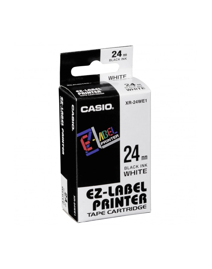 Casio XR-24WE1 czarne na białym tle główny