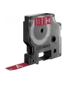 Taśma Dymo D1 Durable 1978366 - 12mm x 3m – biały/czerwony - nr 19