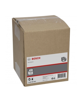 Bosch Filtr Płaski Plisowany Do Odkurzacza Gas 18V-10L 2608000663 nr 1