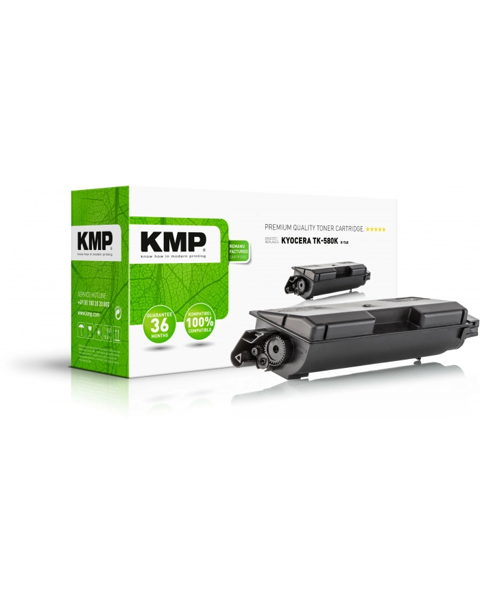 KMP Zamiennik dla TK-580K Czarny (2892.0000) główny