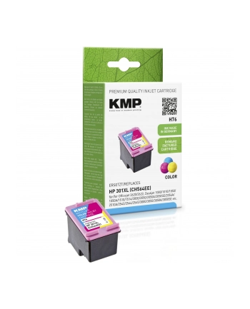 KMP H75 = HP 301XL CH563EE Czarny Zamiennik 1132434 (KMPH75)