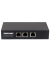 INTELLINET 2 Port Gigabit PoE+ Extender IEEE 802.3at/af Compliant 100 m Additional Range Metal - nr 18