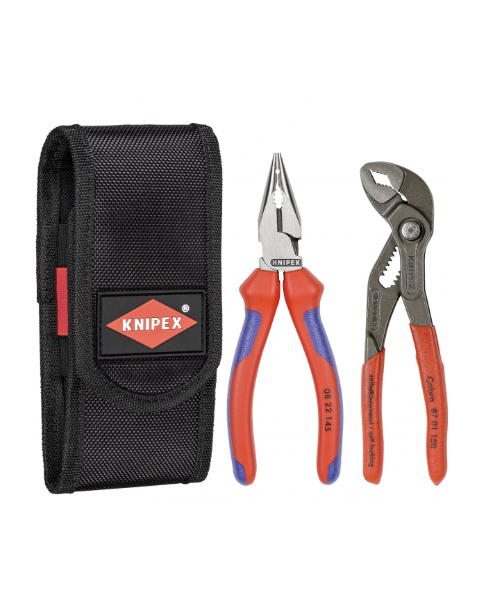 Knipex Zestaw szczypiec mini w etui (002072V06) główny