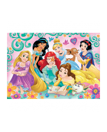Puzzle 200el Radosny świat księżniczek. Disney Princess 13268 Trefl