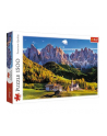 Puzzle 1500el Dolina Val di Funes, Dolomity, Włochy 26163 Trefl - nr 2