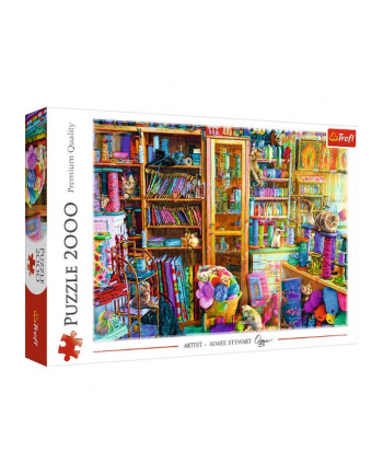 Puzzle 2000el Koci raj 27113 Trefl