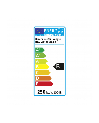 Osram Hlx64655 Ehj 250W Fotooptyczna, Halogenowa 4050300006734