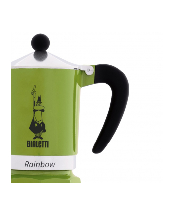 BIALETTI Kawiarka Rainbow 1 TZ Zielony