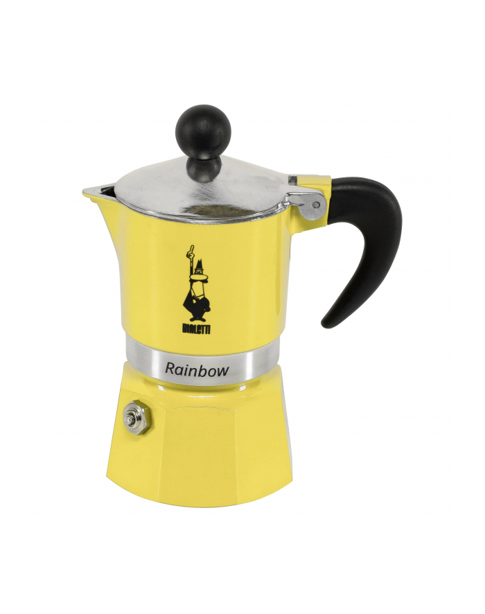 BIALETTI Kawiarka Rainbow 1 TZ Żółty główny