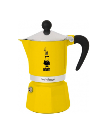 BIALETTI RAINBOW Kawiarka 6 filiżanek 6 TZ żółta