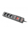 armac Listwa przeciwprzepięciowa M3 Multi 4.5m czarna (3 gniazda) - nr 3