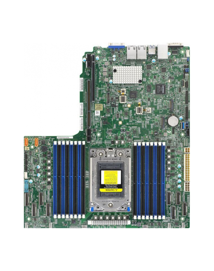 super micro computer SUPERMICRO Motherboard H12 AMD EPYC 7002 SP3 16x DDR4 ATX MB główny