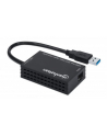 MANHATTAN USB-A to SFP Fiber Optic Converter USB 3.2 Gen 1 1000 Mbps Ethernet Optical Network Connection Open SFP Slot Black - nr 17