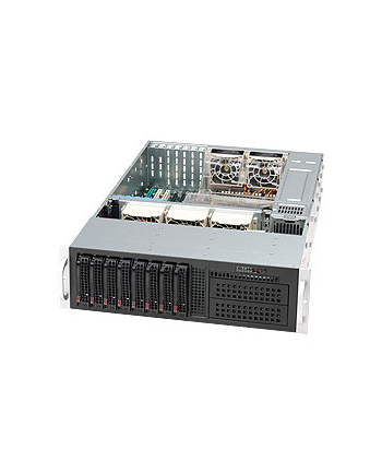 super micro computer SUPERMICRO Chassis Black 3U 835 chassis w/ Redundant 800W PWS RoHS