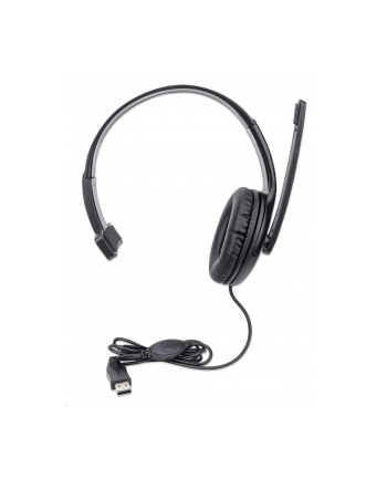 MANHATTAN Mono USB Headset with microphone