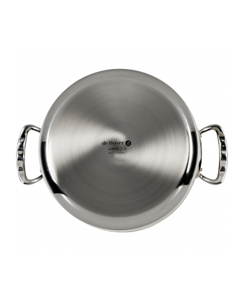 De Buyer Garnek wysoki z pokrywką 10,4 L stalowo-aluminiowy Affinity (D-3742-28)