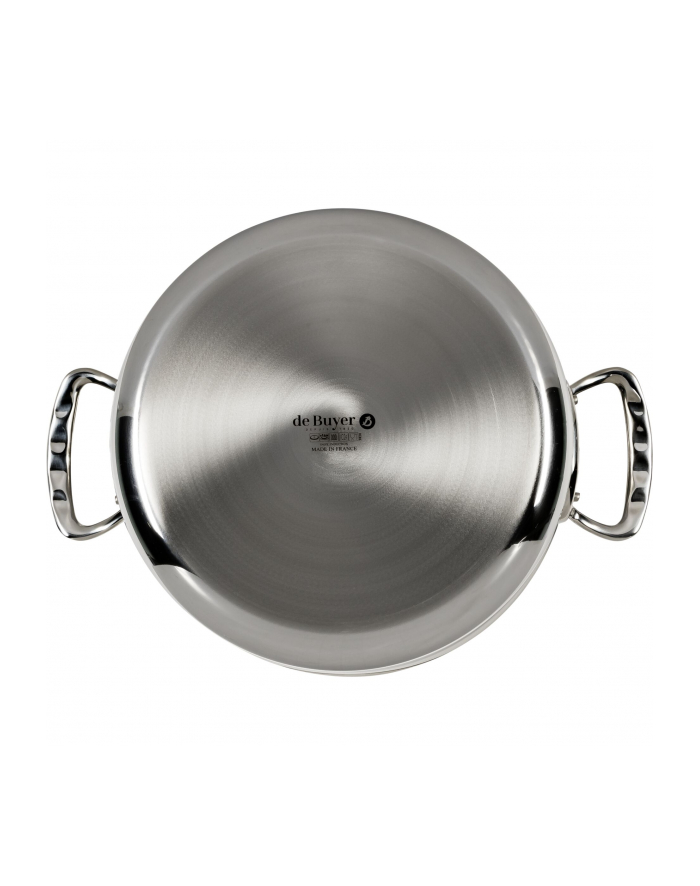 De Buyer Garnek wysoki z pokrywką 10,4 L stalowo-aluminiowy Affinity (D-3742-28) główny