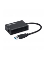 MANHATTAN USB-A to SFP Fiber Optic Converter USB 3.2 Gen 1 1000 Mbps Ethernet Optical Network Connection Open SFP Slot Black - nr 1