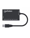 MANHATTAN USB-A to SFP Fiber Optic Converter USB 3.2 Gen 1 1000 Mbps Ethernet Optical Network Connection Open SFP Slot Black - nr 6