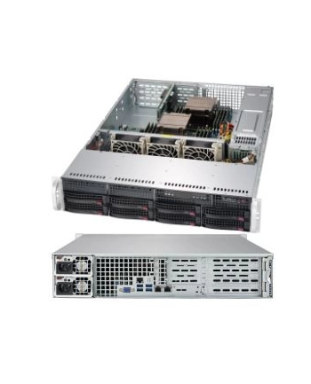 super micro computer SUPERMICRO Chassis Black 2U SC825TQC SAS3 WIO w/ Red. 800W PWS nr 1