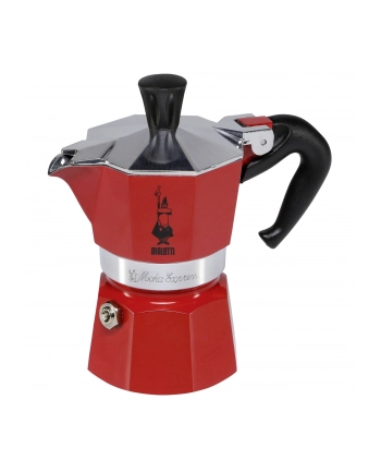 Bialetti Moka Express 1Tz 50ml Czerwona (4941) nr 1