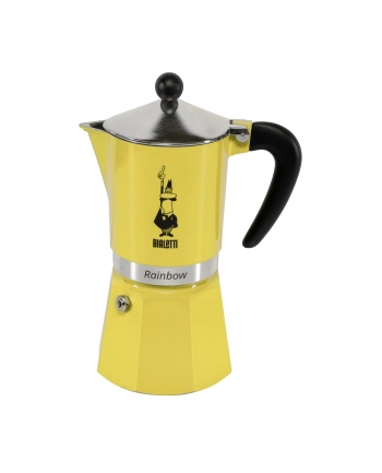 BIALETTI RAINBOW Kawiarka 6 filiżanek 6 TZ żółta nr 1